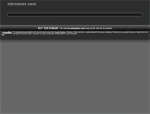 Tablet Screenshot of edreamer.com